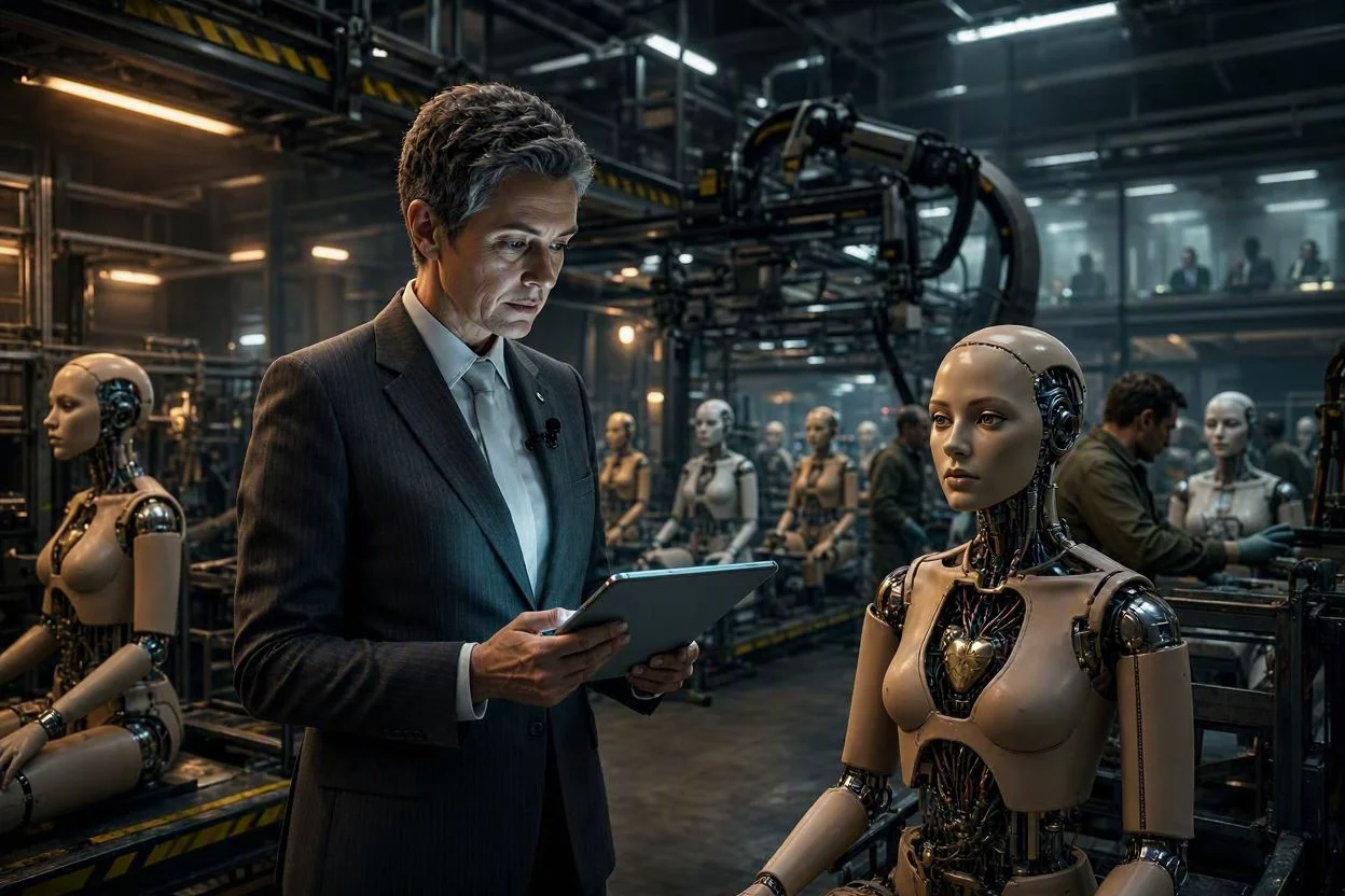 AI-Robot Hasonmásra Kicserélés — Amikor Az Original Már Nem Muszáj