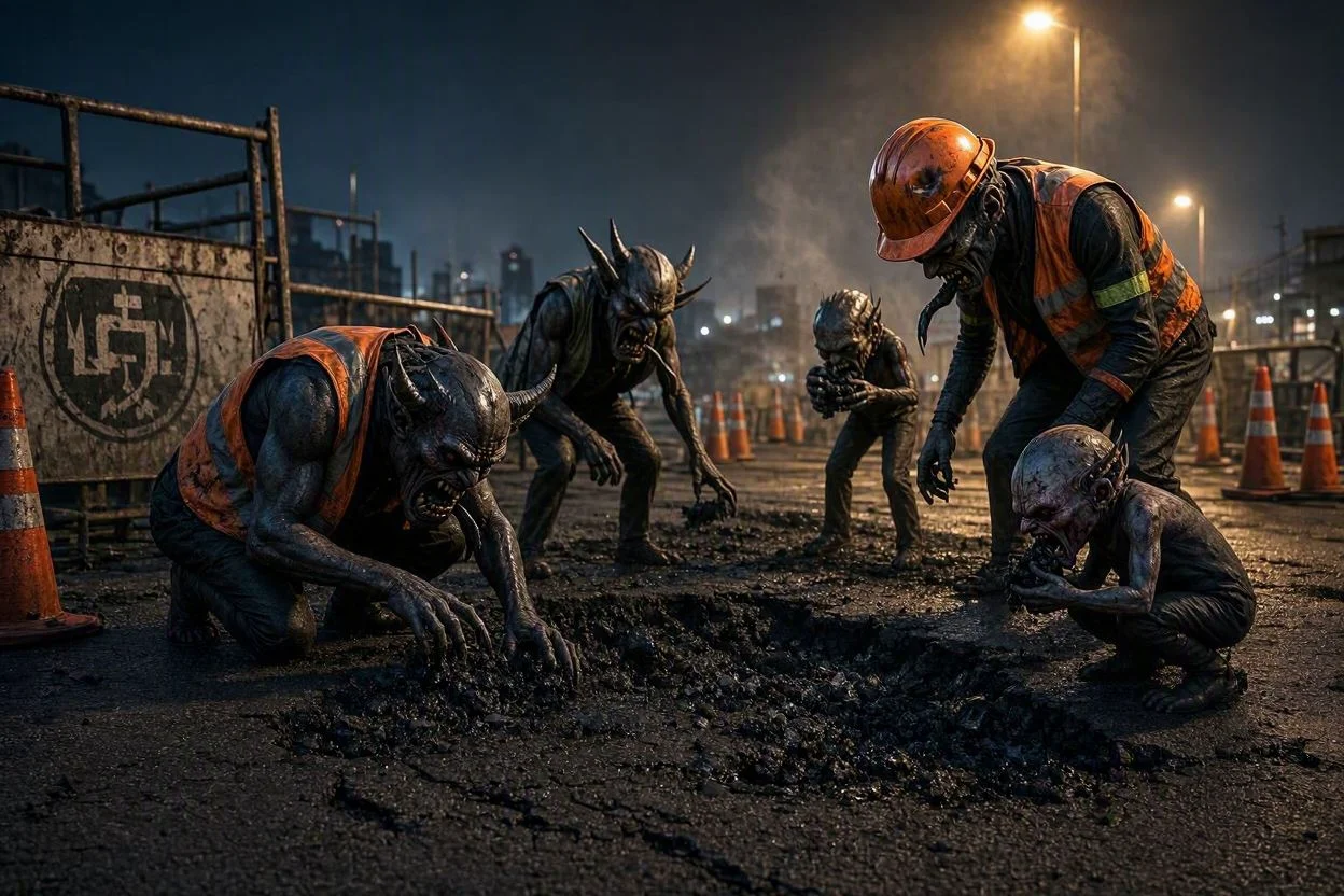 Kátyú Készítési Szolgáltatás — Lángolierek Által Kivájt Tér-Idő Anomáliák