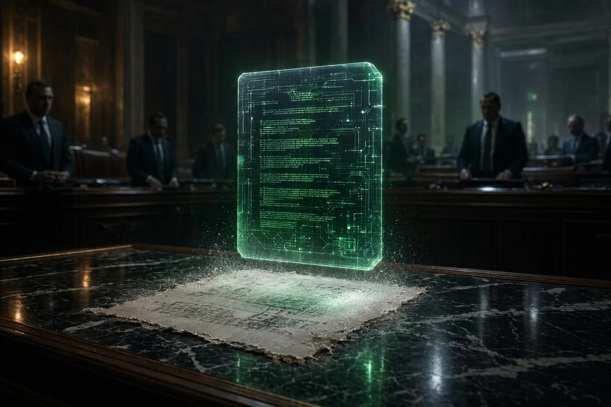 Holografikus Alkotmánycsere — Nemzeti Alaptörvény Szimulált Felváltása